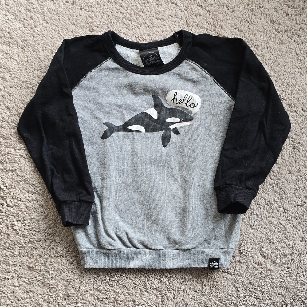 Whistle & Flute Sweatshirt Size 3-4 Years